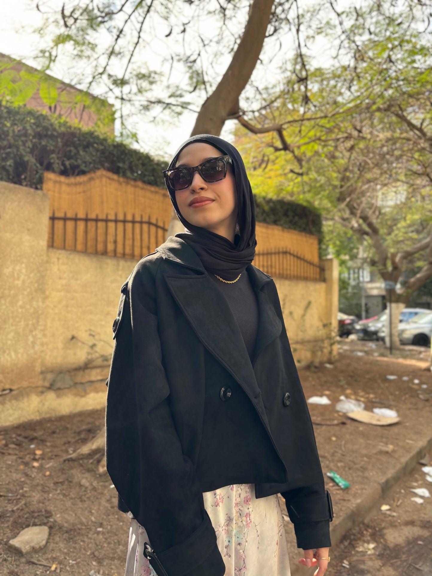 Trench It Coat In Black