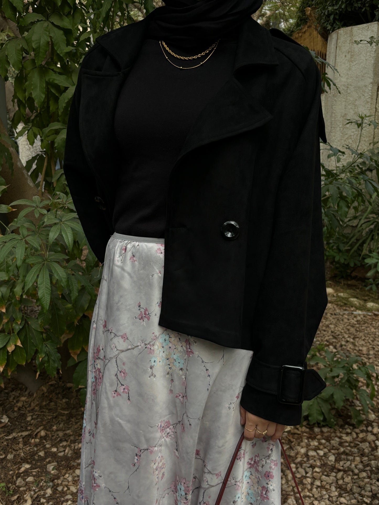 Trench It Coat In Black