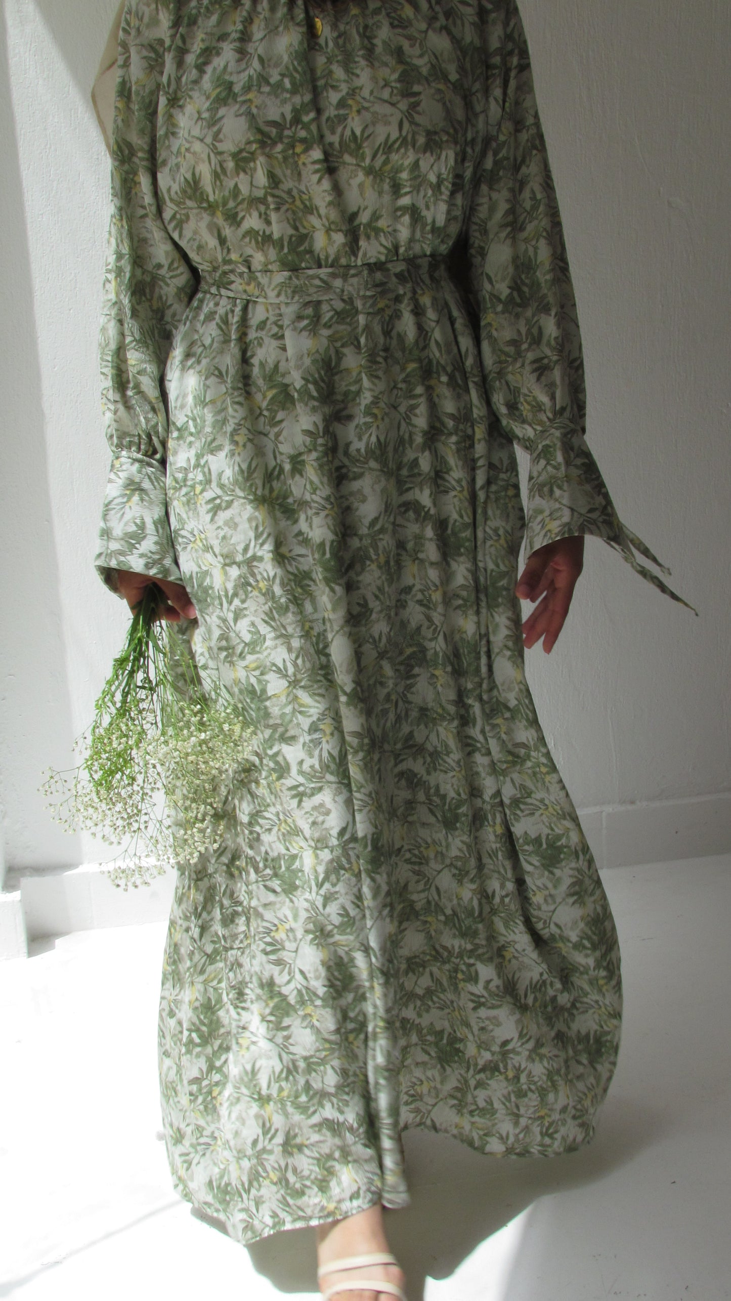 Nawarah Dress In Olive