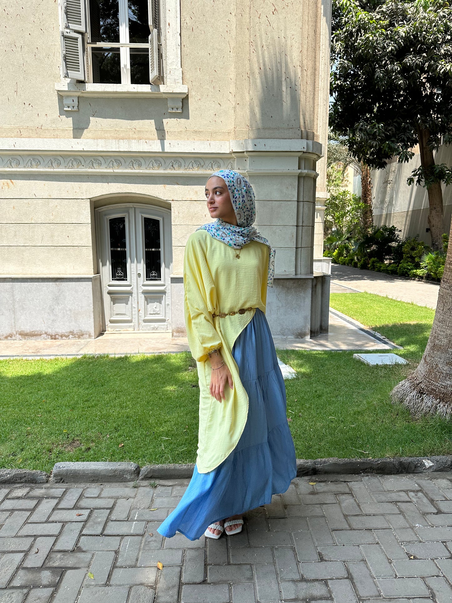 Elysian High Low Top In Butteryellow