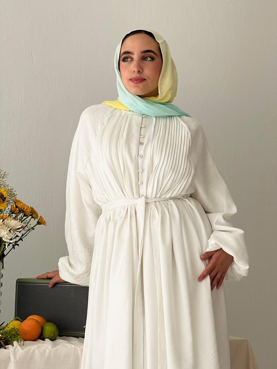 Luna Dress In White
