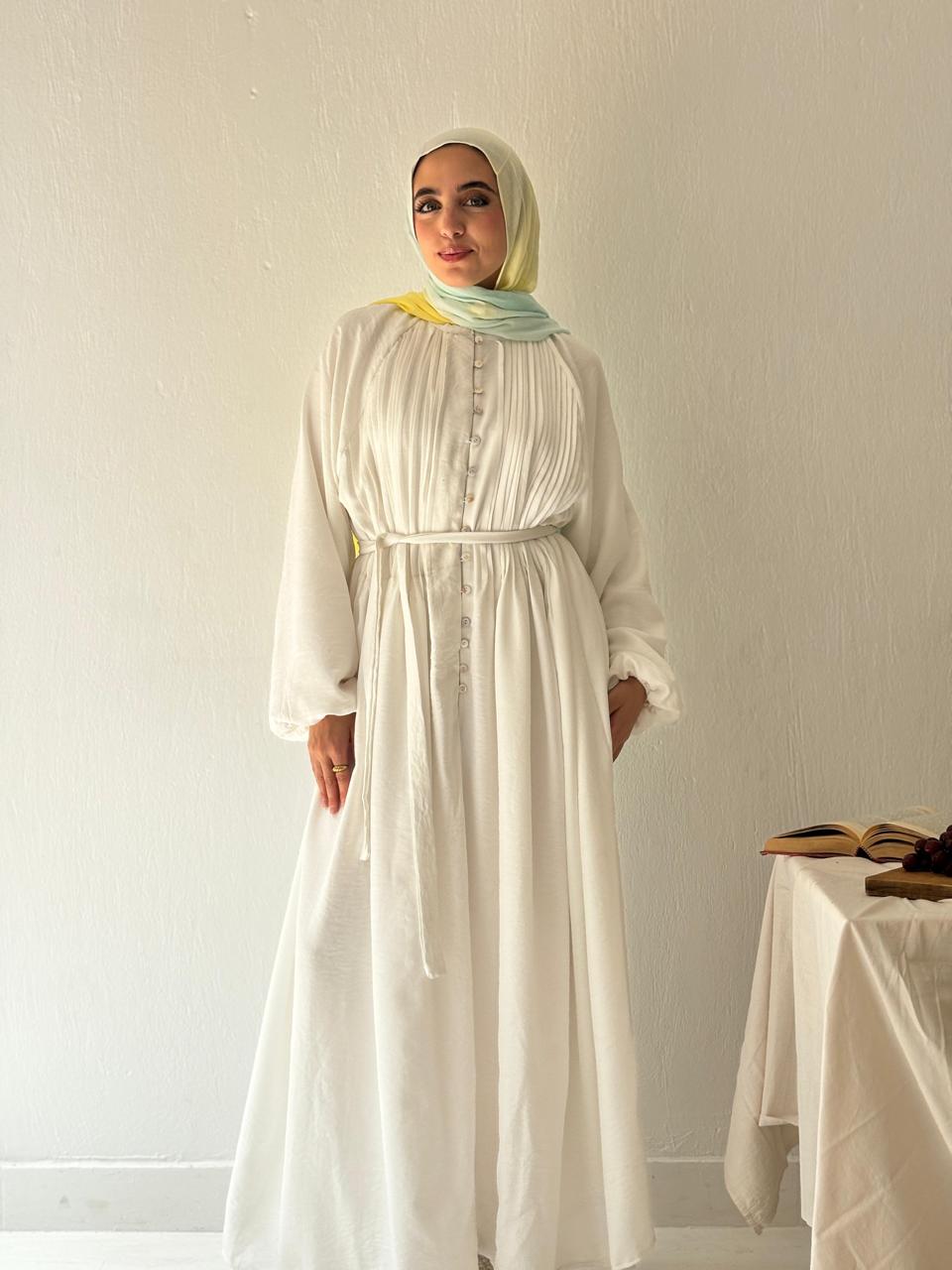 Luna Dress In White