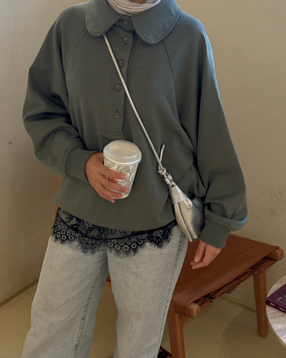 Ease Sweater in Green Matcha