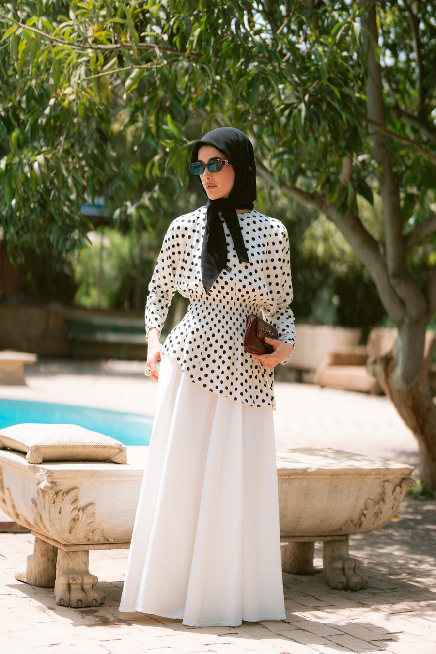 Cloudie Dots Top