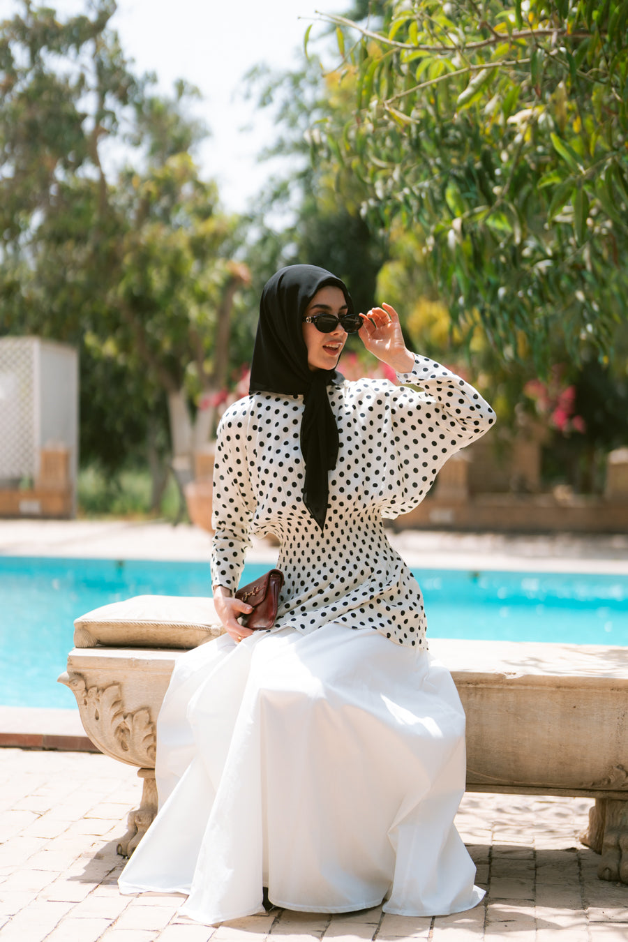 Cloudie Dots Top