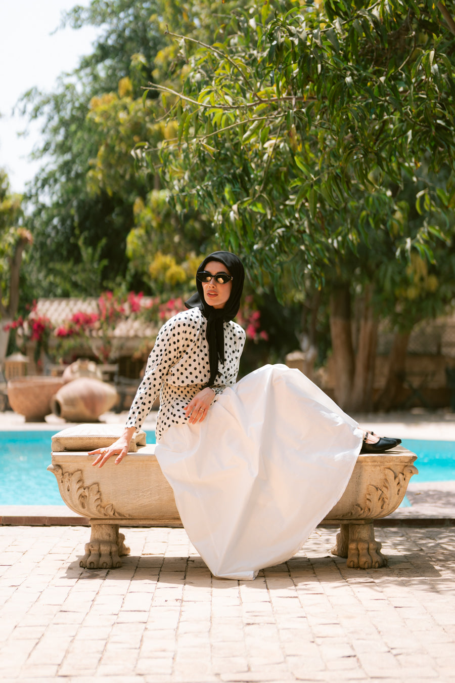Cloudie Dots Top