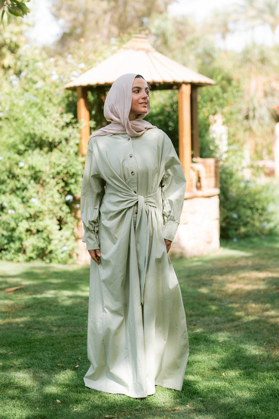 Celia Dress In Mint