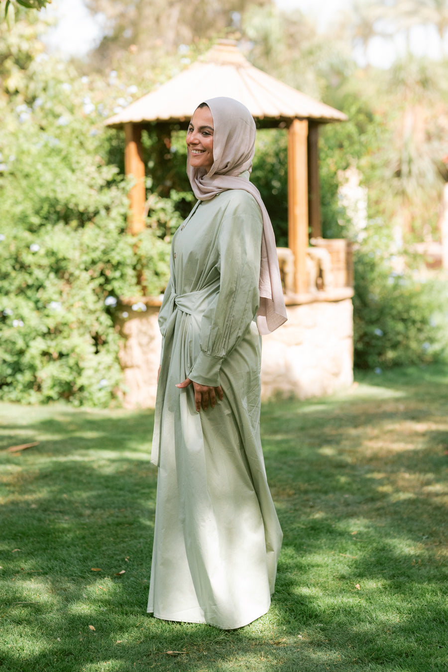 Celia Dress In Mint
