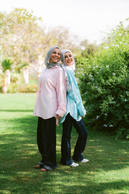 Air Linen Shirt In Pink