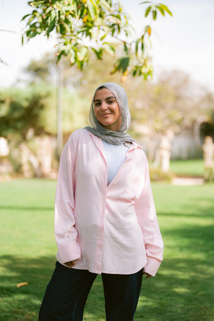 Air Linen Shirt In Pink
