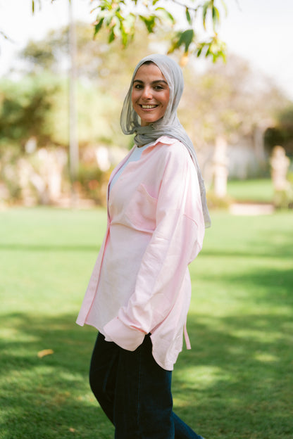 Air Linen Shirt In Pink
