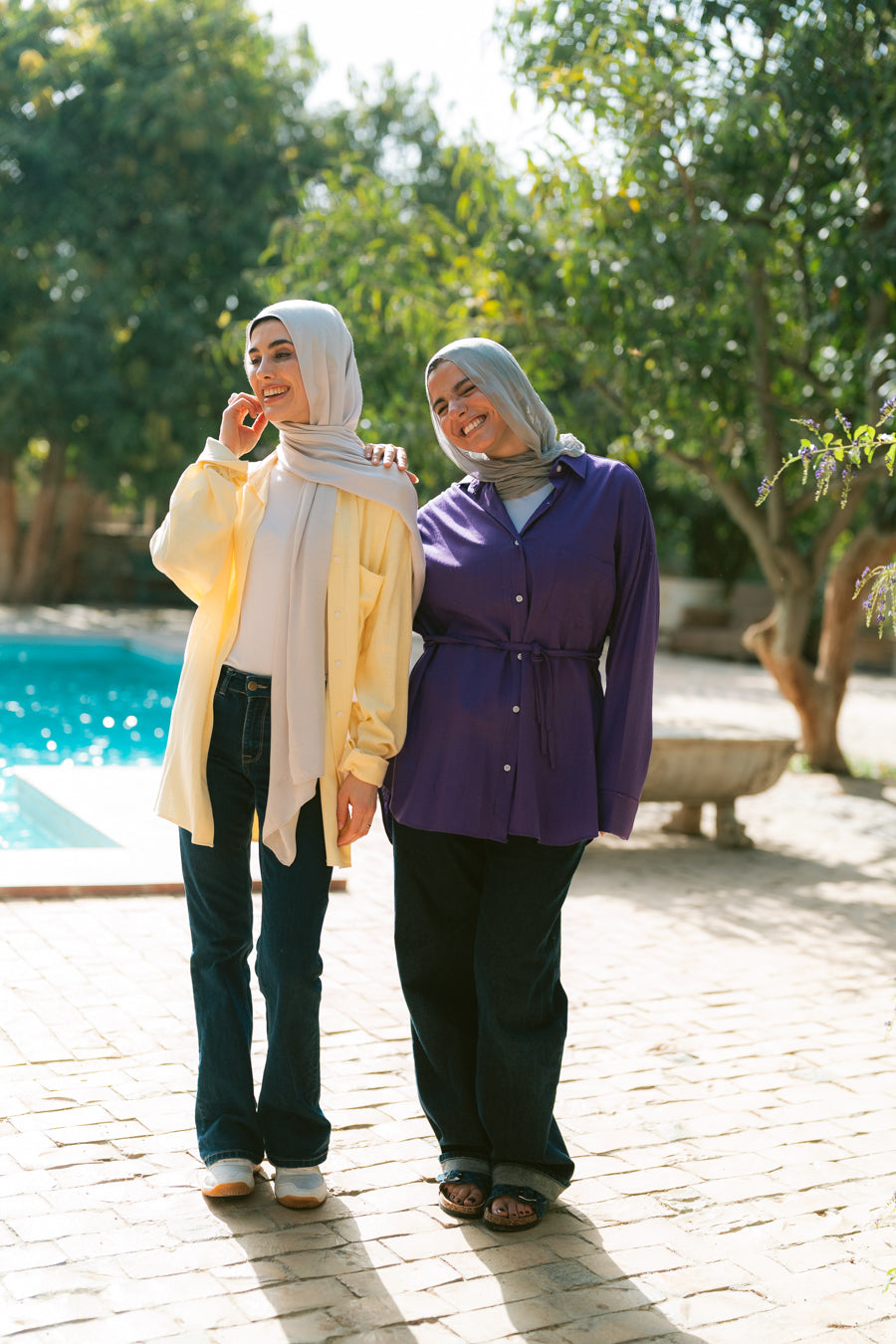 Air Linen Shirt In Purple
