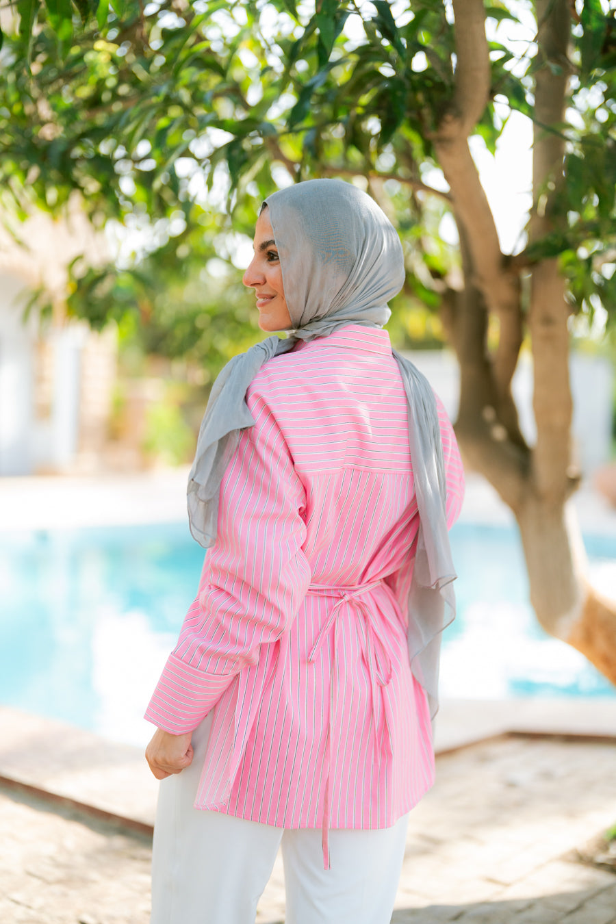 Rosy Striped Shirt