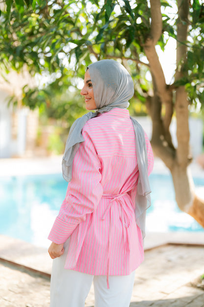 Rosy Striped Shirt