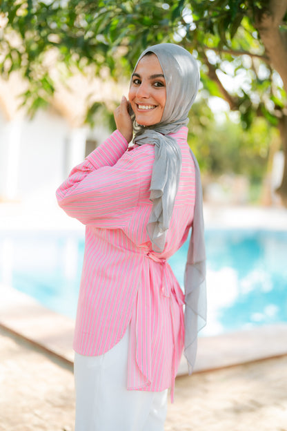 Rosy Striped Shirt