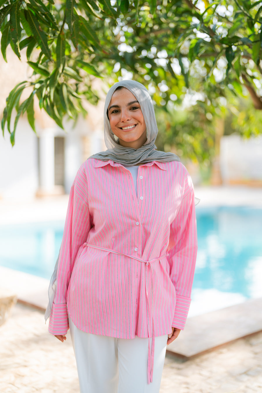Rosy Striped Shirt