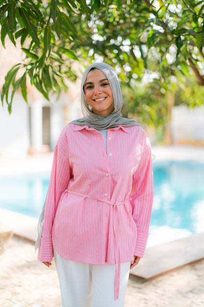Rosy Striped Shirt