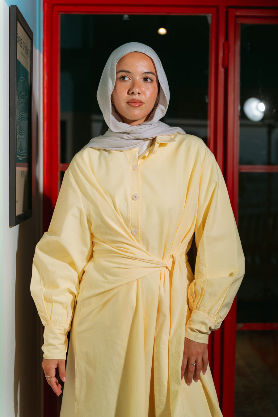 Celia Dress In Yellow