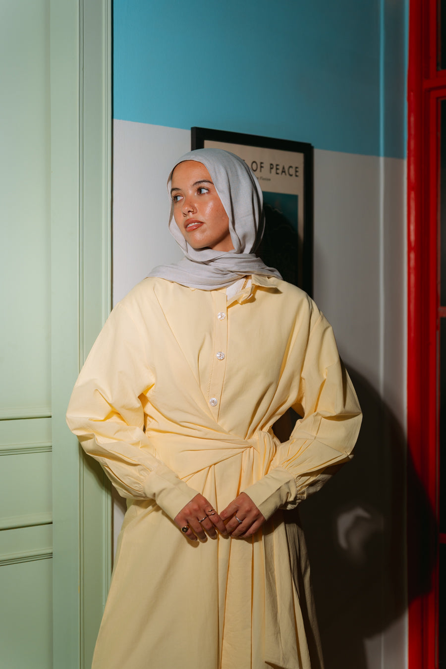 Celia Dress In Yellow