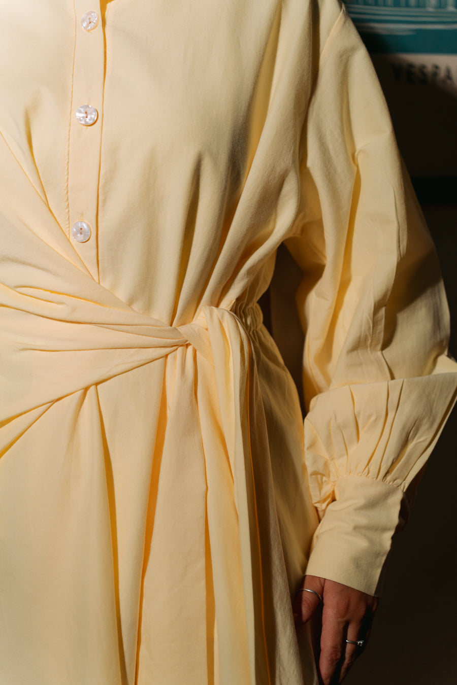 Celia Dress In Yellow