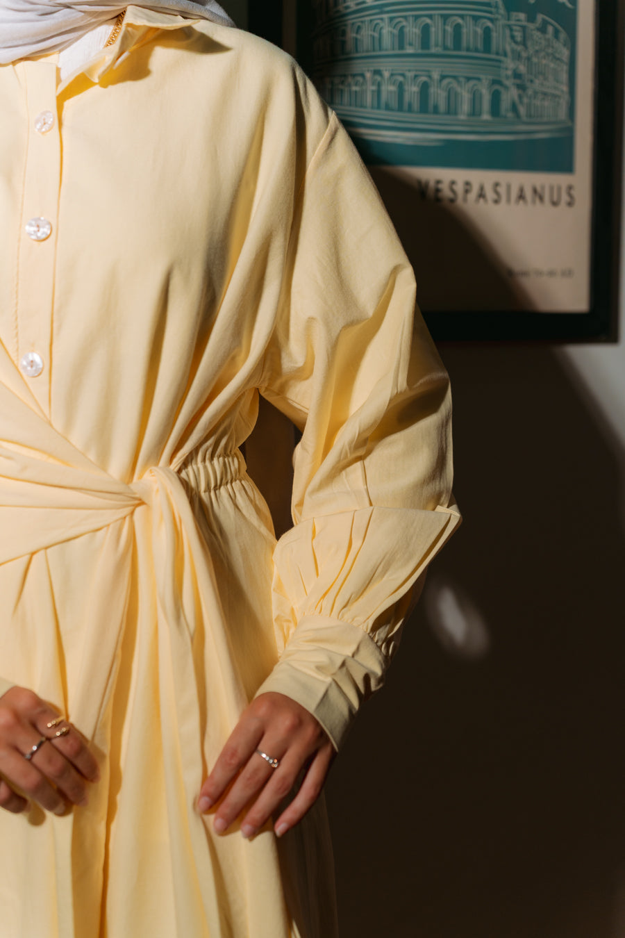 Celia Dress In Yellow
