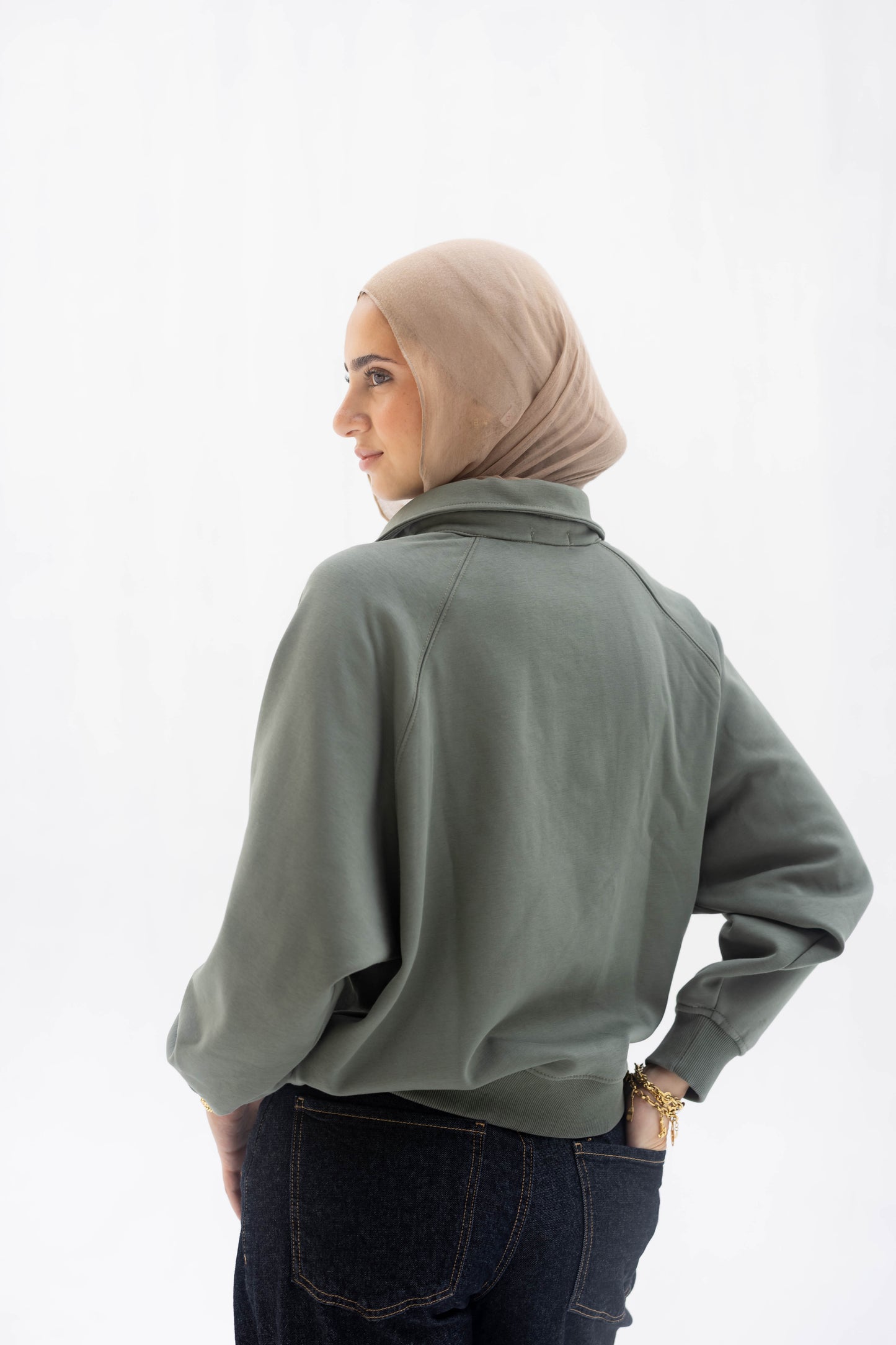 Ease Sweater in Green Matcha