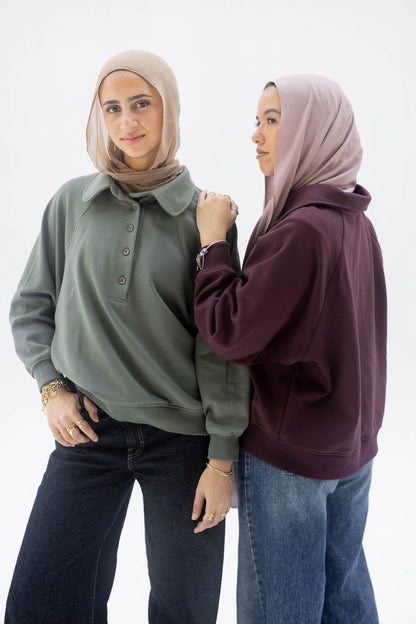 Ease Sweater in Green Matcha