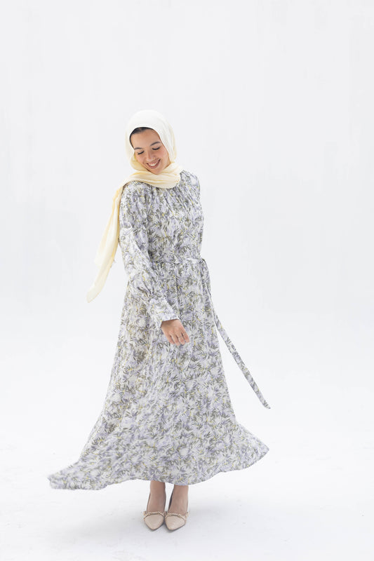 Nawarah Dress In Lavender