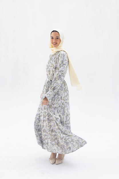 Nawarah Dress In Lavender