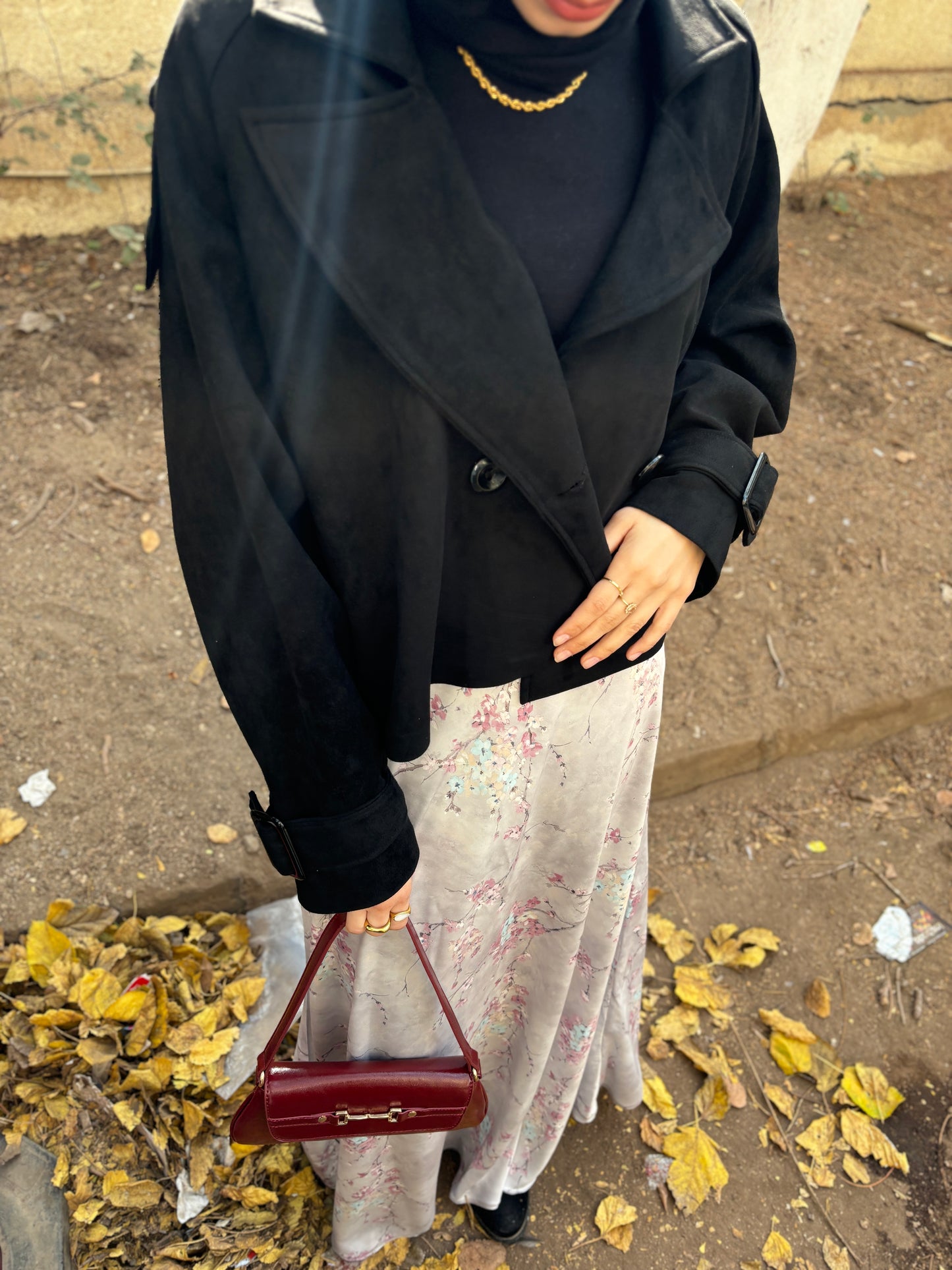 Trench It Coat In Black