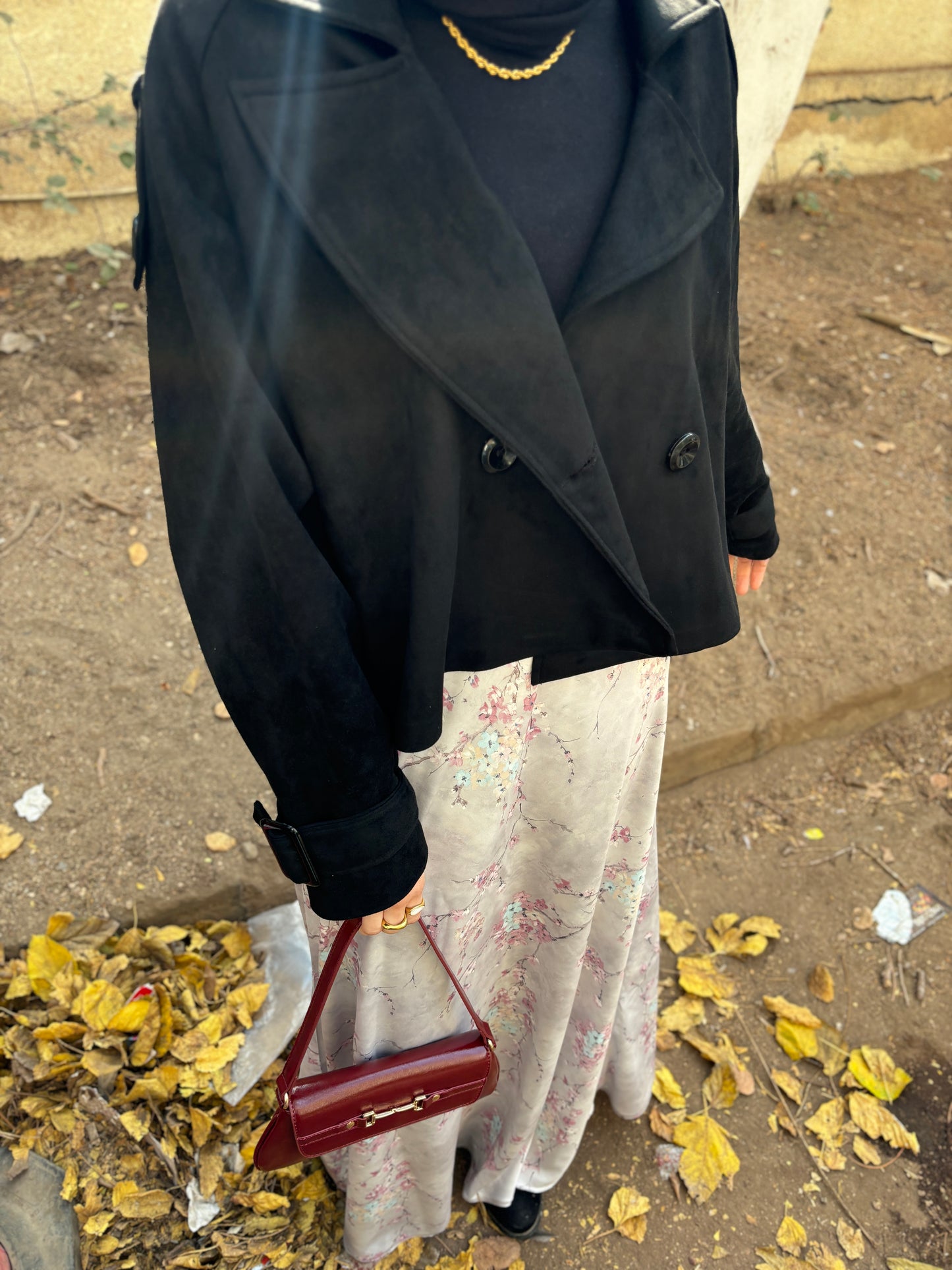 Trench It Coat In Black