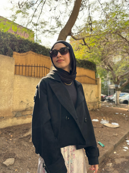 Trench It Coat In Black