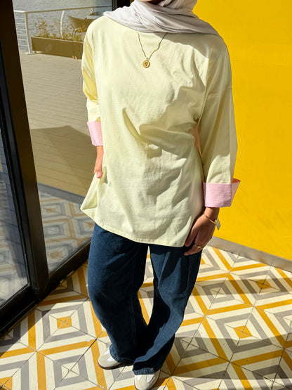 Mia Tee In Butteryellow