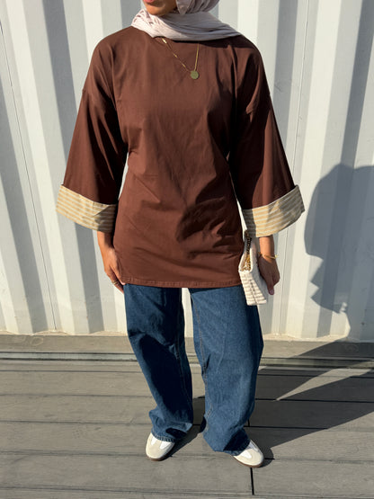 Mia Tee In Brown