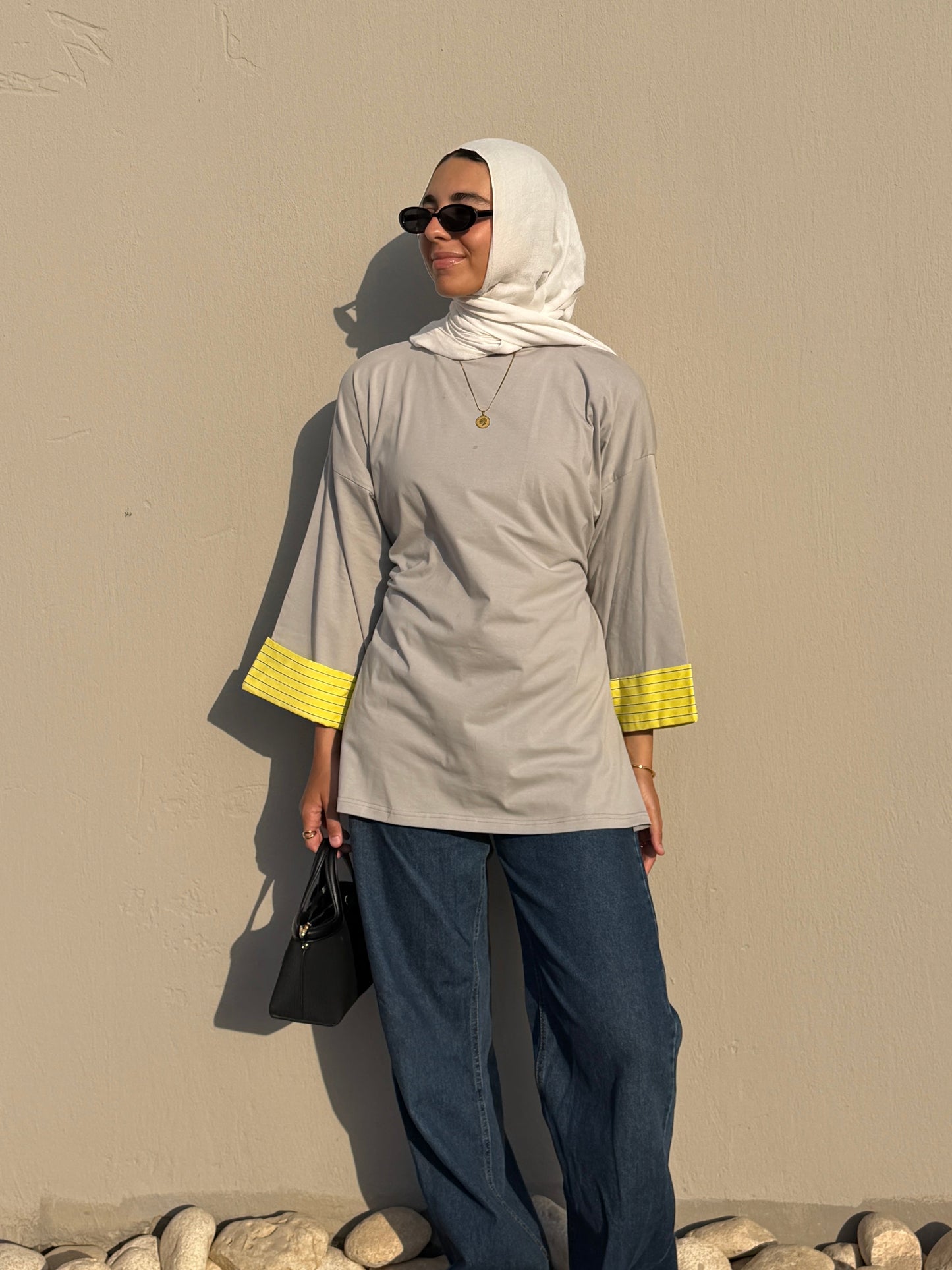 Mia Tee In Grey