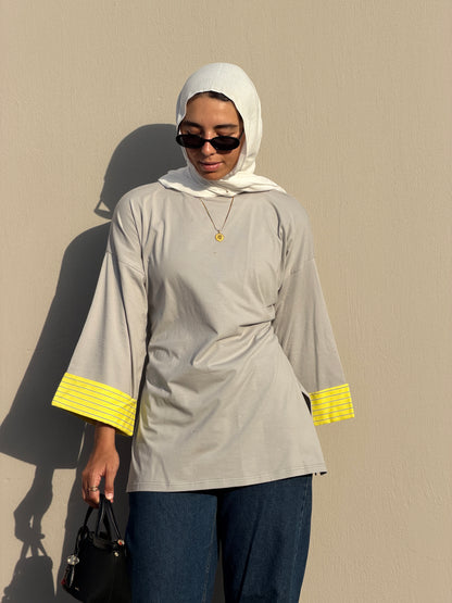Mia Tee In Grey