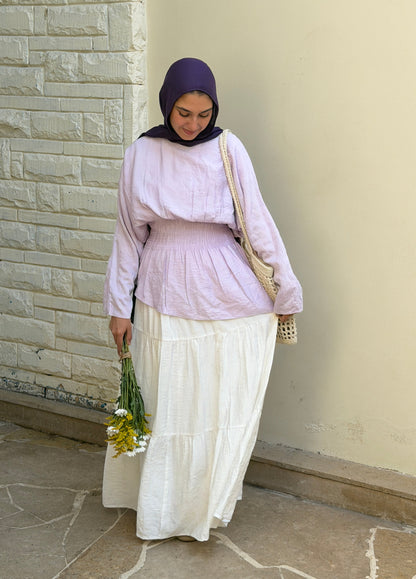 Cloudie Top In Lilac