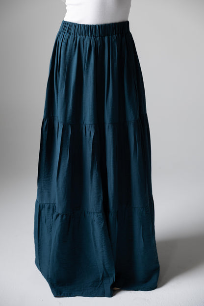 Midnight Breeze Skirt In Petroleum