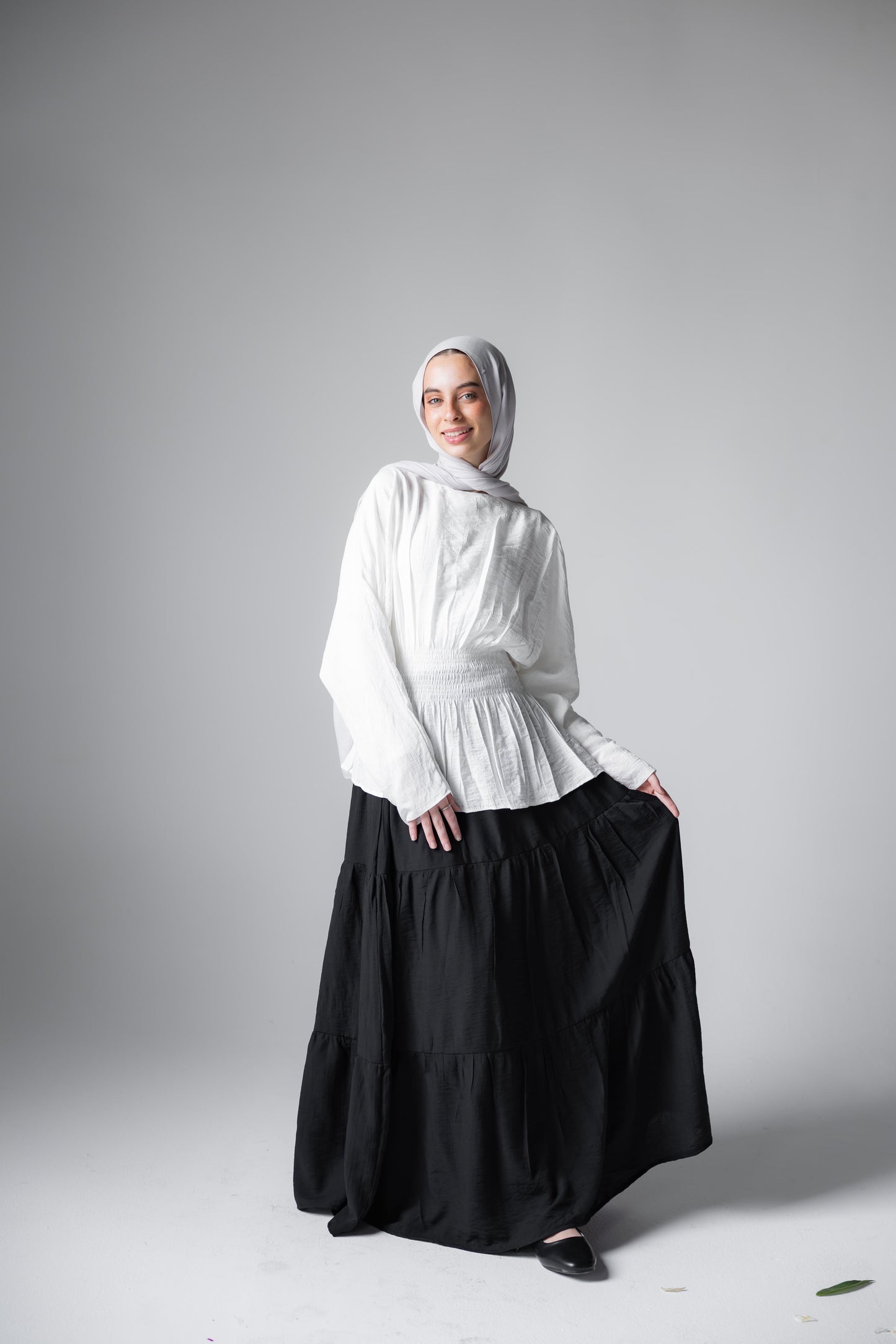 Midnight Breeze Skirt In Black