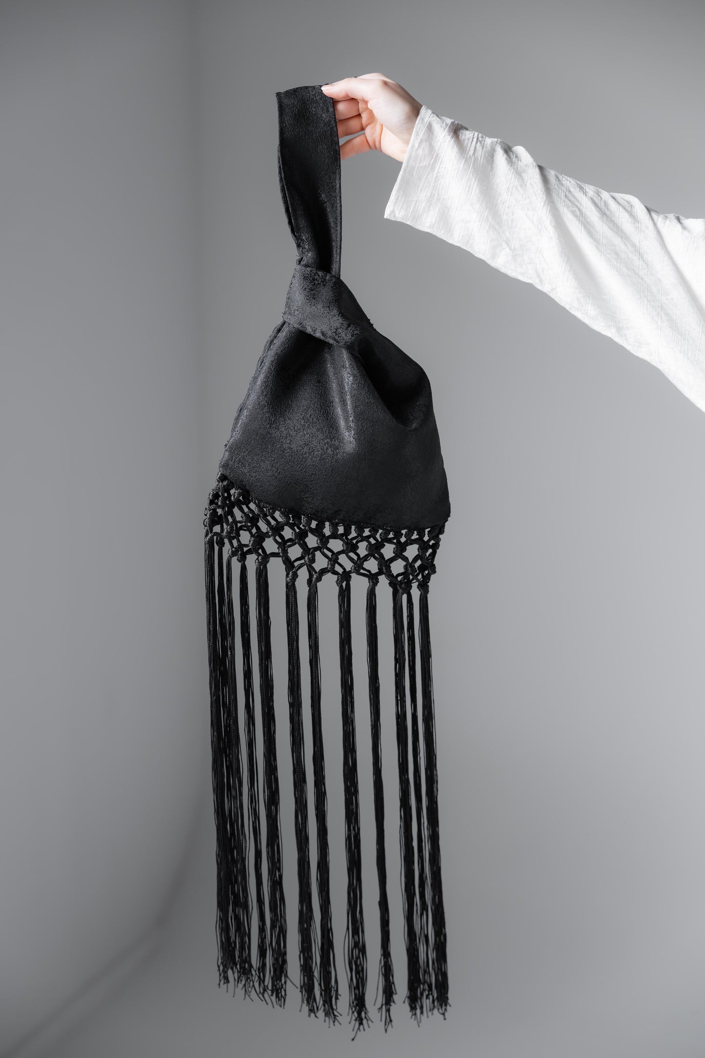 Noir Fringe Bag