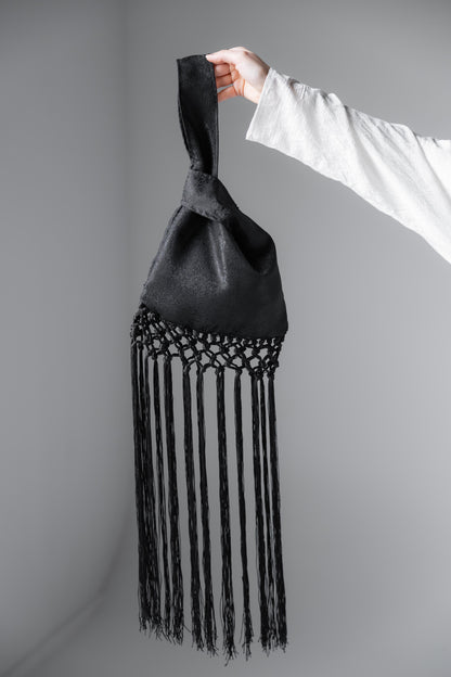 Noir Fringe Bag