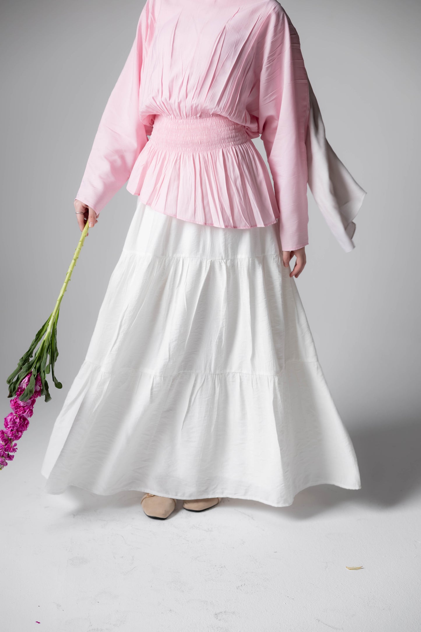 Cloudie Top In Pink ( Outlet )