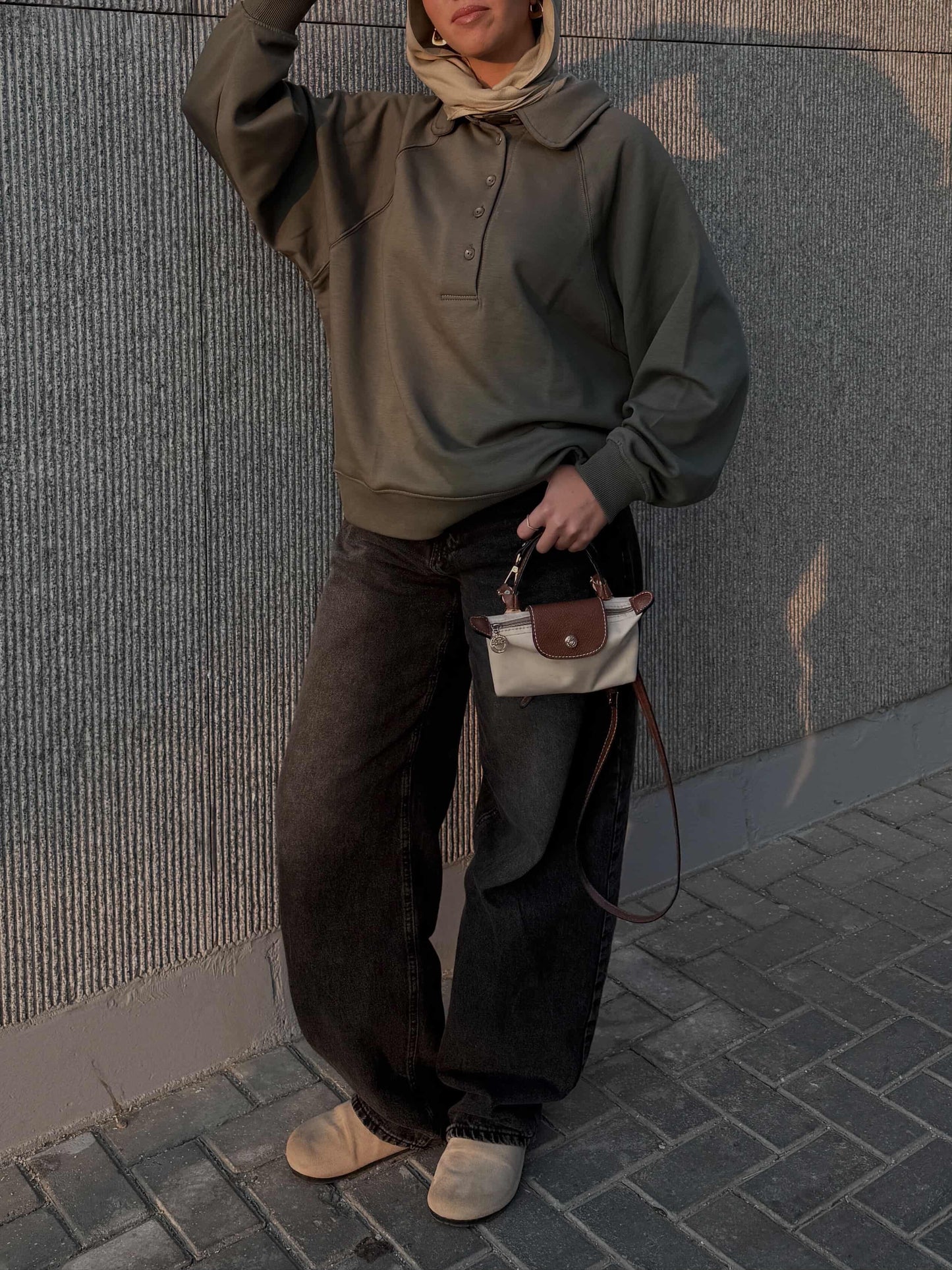 Ease Sweater in Green Matcha