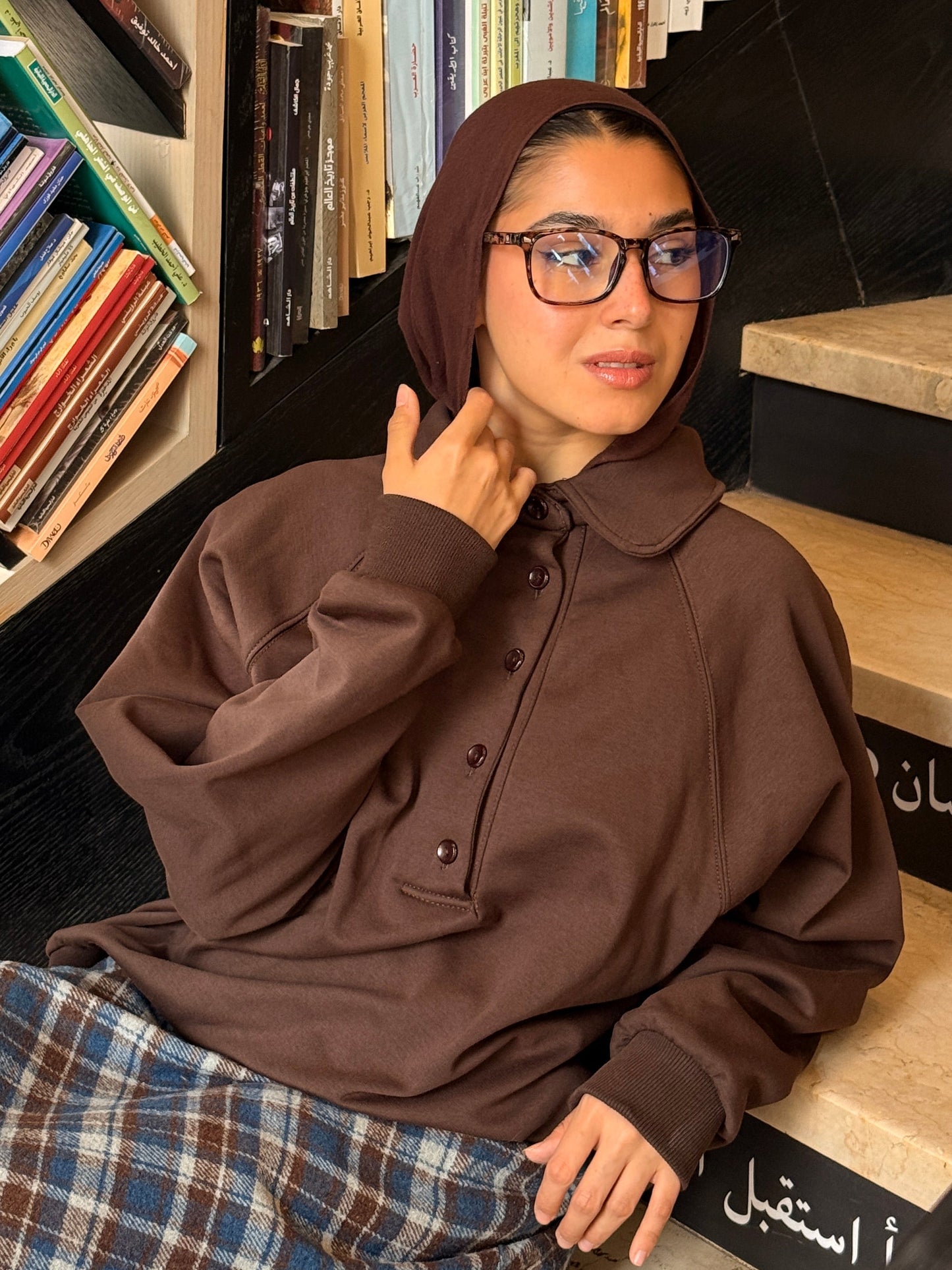 Ease Sweater in Coffee Bean