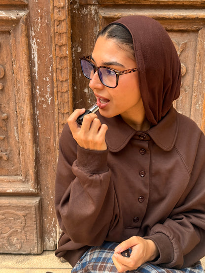 Ease Sweater in Coffee Bean