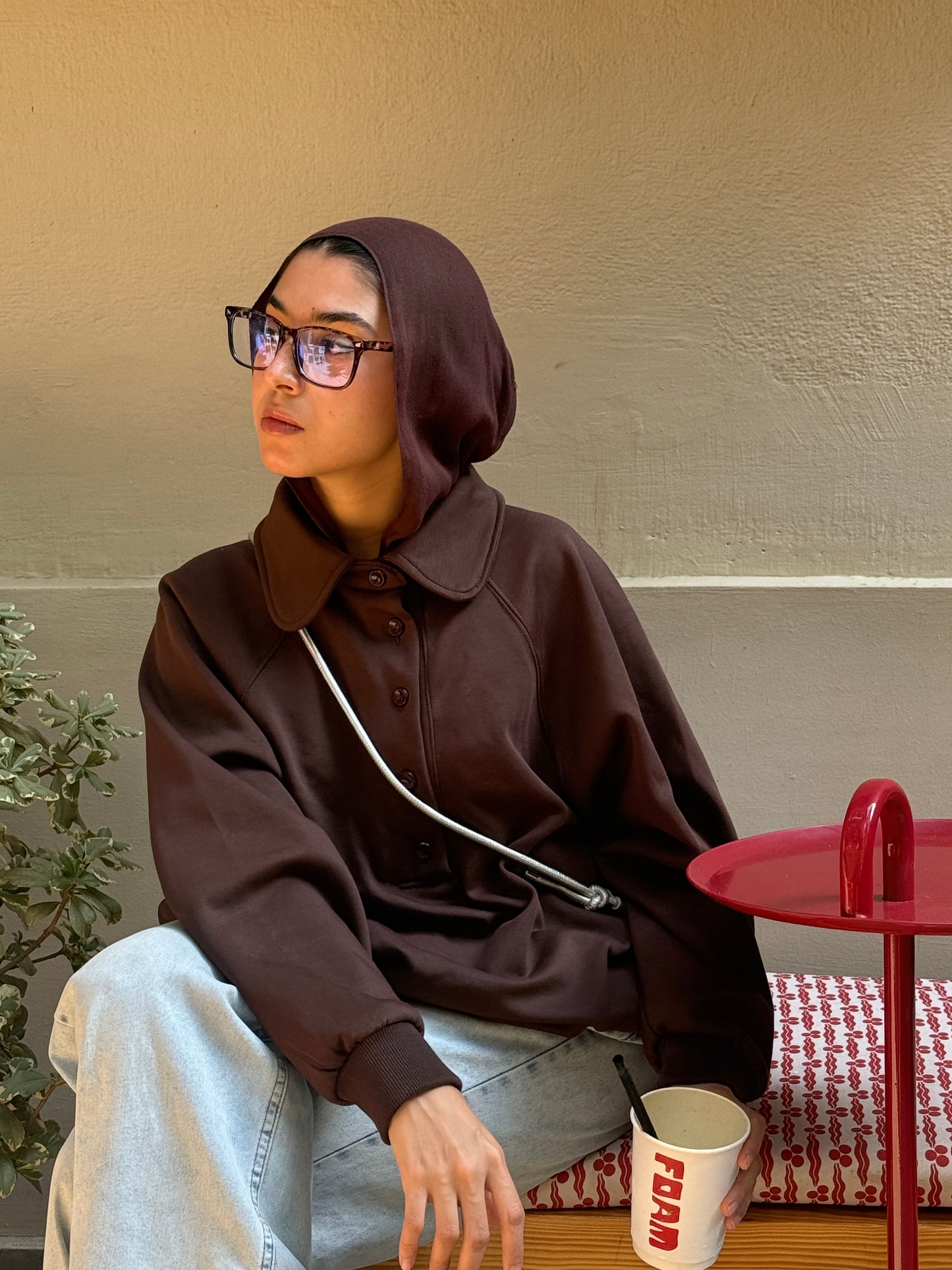 Ease Sweater in Coffee Bean