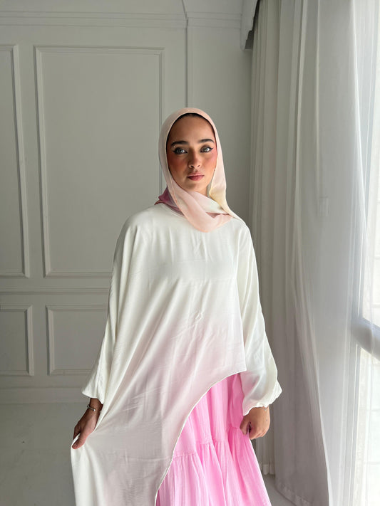 Elysian High Low Top In Off White