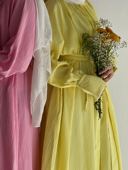 Euphoria Dress In Yellow