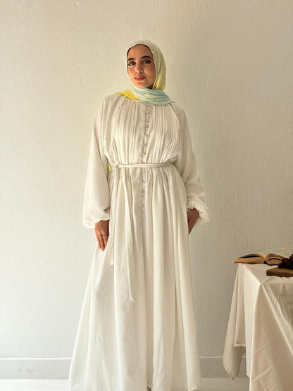 Luna Dress In White