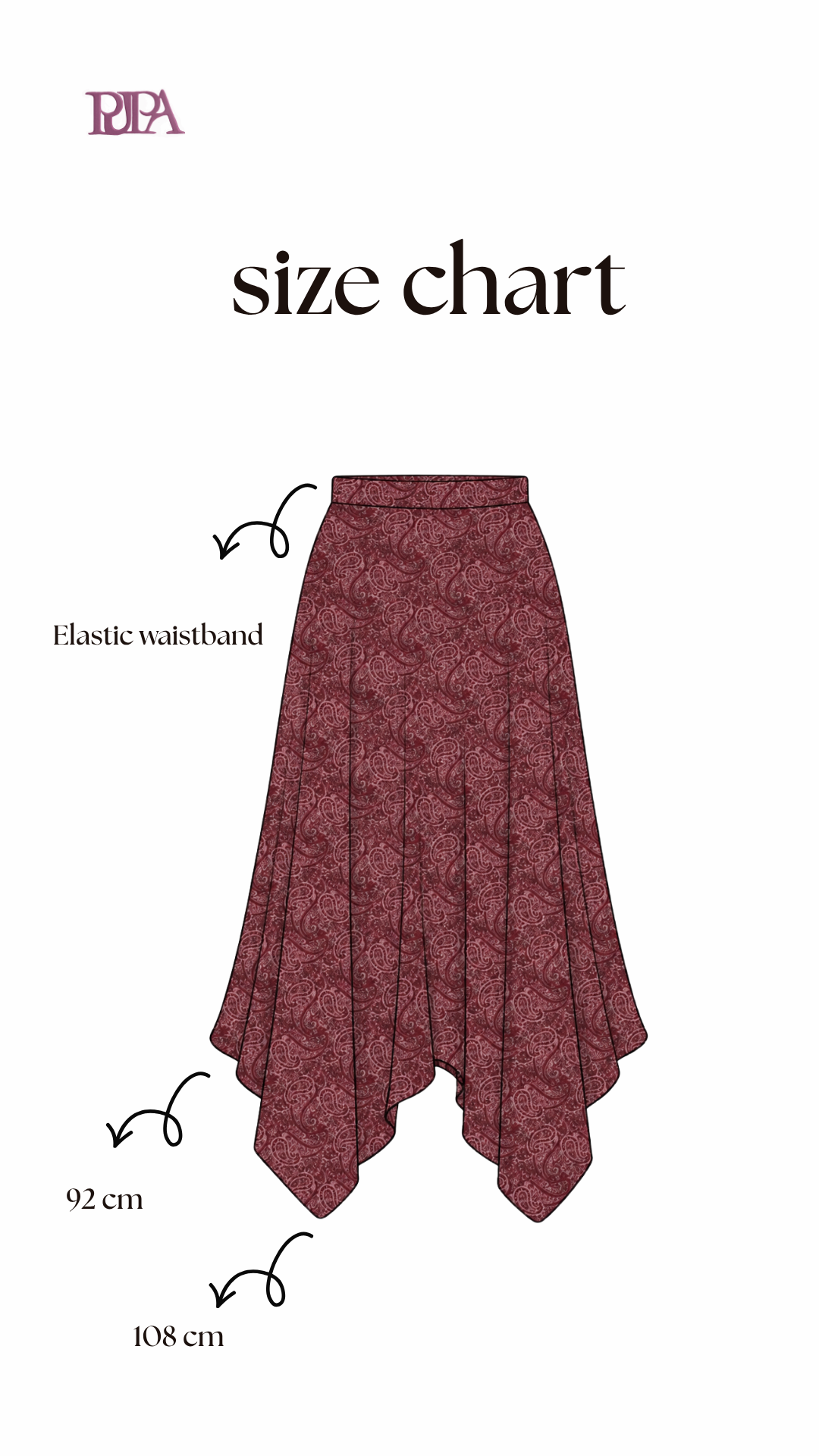 Bella Crushed Skirt In Burgundy